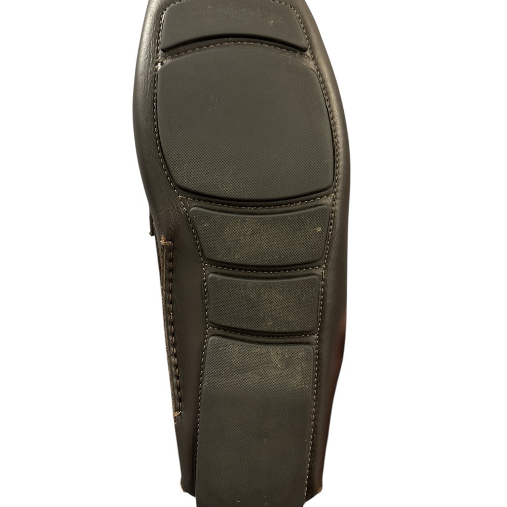 Bally Black Leather Loafers with Red Stripes - Picture 13 of 14